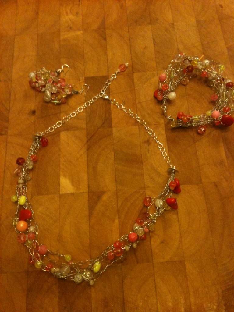 Wire and Bead Crochet